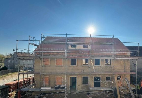 Ansicht Baustelle Haus 1