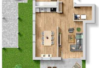 Grundriss WE 2.1
