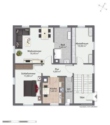 Erdgeschoss Grundriss 