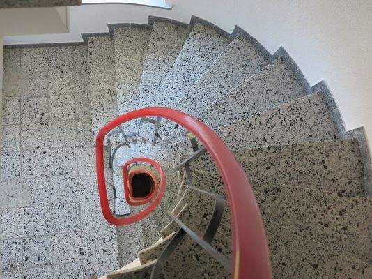 Spiralförmiges Treppenhaus