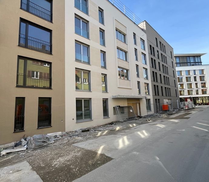 Erstklassige Neubau-Erdgeschosswohnung im Ulmer Dichterviertel - Erstbezug