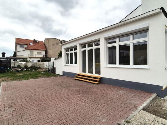 Terrasse mit 50 m²