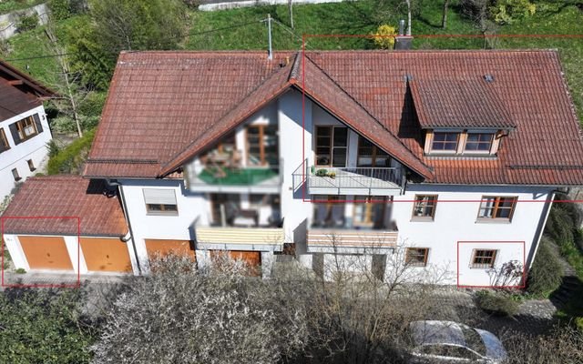 DG-Wohnung, Garage & Keller