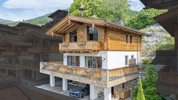 KITZIMMO-Exklusives Nationalpark Chalet in sonniger Ruhelage - Immobilien Neukirchen.
