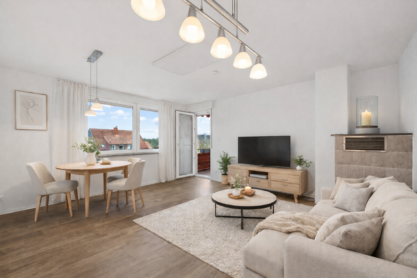 1. OG | Wohn- und Essbereich, virt. Darstellung