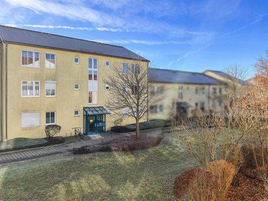 Blick vom Südbalkon