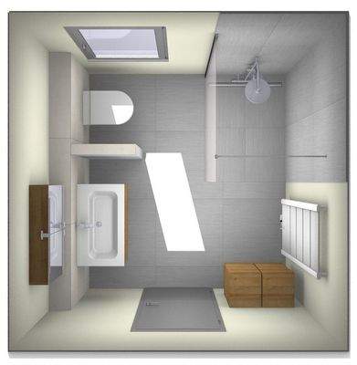 Visualisierung Badezimmer