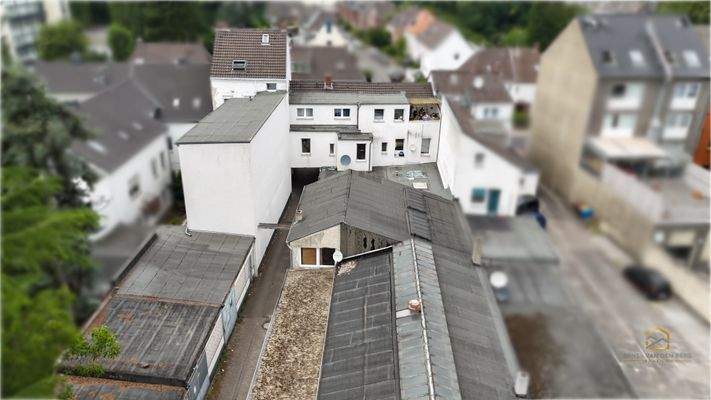 Luftaufnahmen Durchfahrt Garagenhof