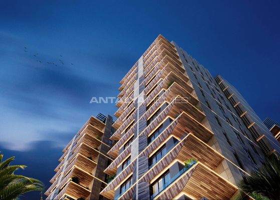 3-Bedroom Sea View Flats near Amenities in Muratpasa Antalya