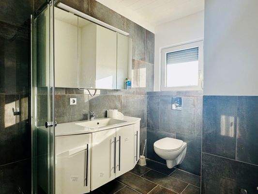 schickes Duschbad (Anbau)