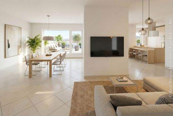 Wohnen-Essen-Küche.virt.möbliert