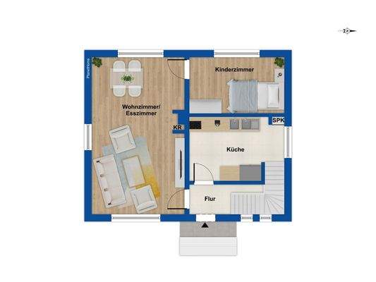 Grundriss Erdgeschoss