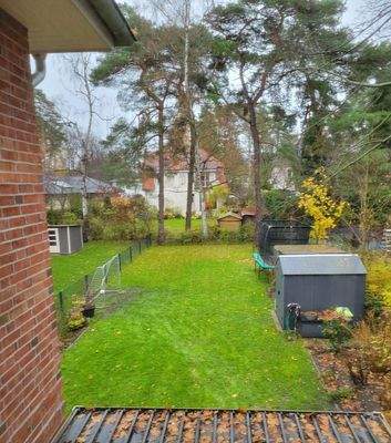 Ausblick in den Garten