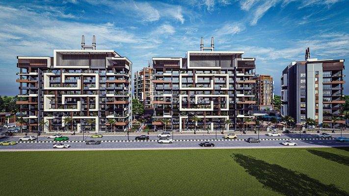 Flats in a Complex with Rich On-Site Facilities in Mersin