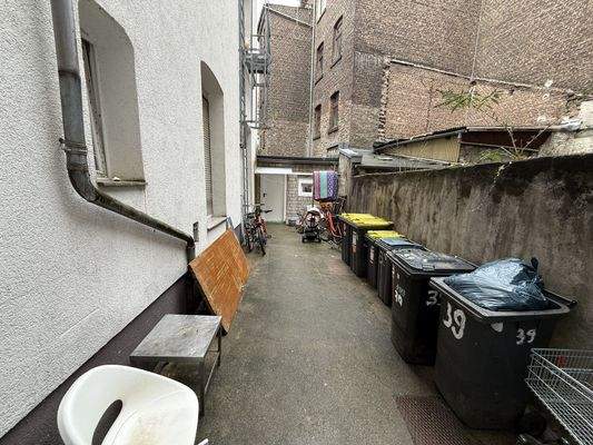 Hinterhof vom Gewerbe