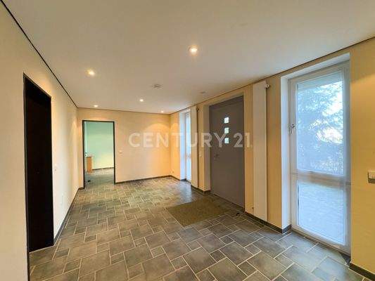 Separater Eingang vom Untergeschoss