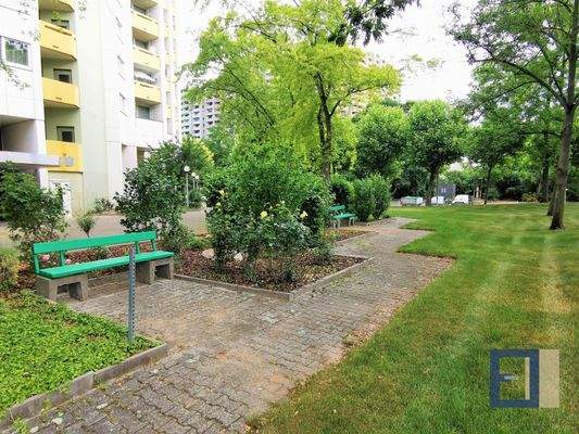 Reichlich Grünfläche