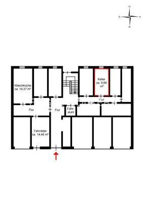 Grundriss Keller