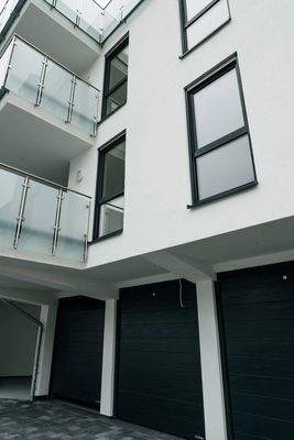 Hinterhof des Hauses