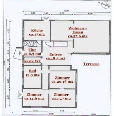 Erdgeschoss ca 175 m2