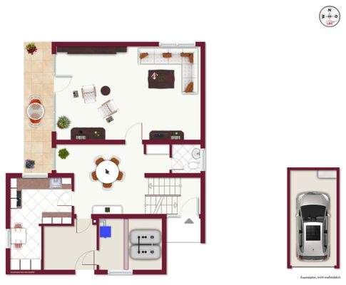 Grundriss Untergeschoss