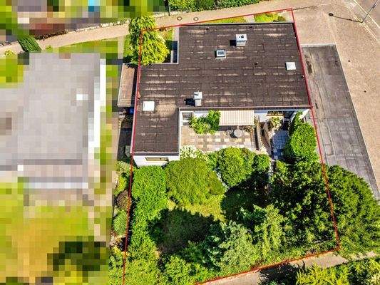 Luftaufnahme Grundstück