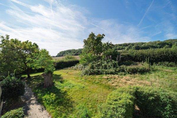 Gartenblick zum Teuto