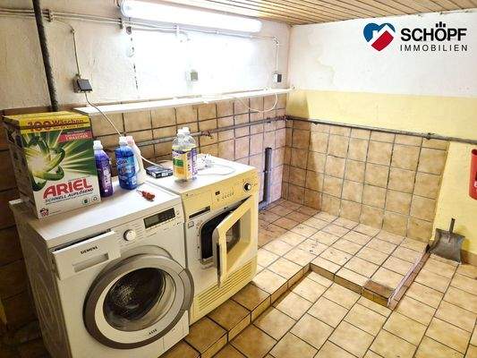 Wäscheraum Keller