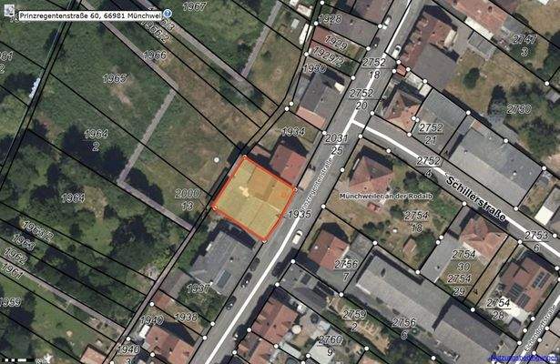 Lageplan-Topo_Münchweiler a.d.R._1935