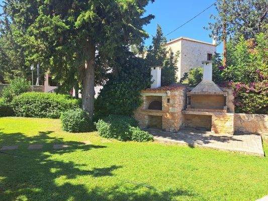 Kreta, Douliana: Charmantes Apartment mit einem Schlafzimmer und atemberaubendem Bergblick