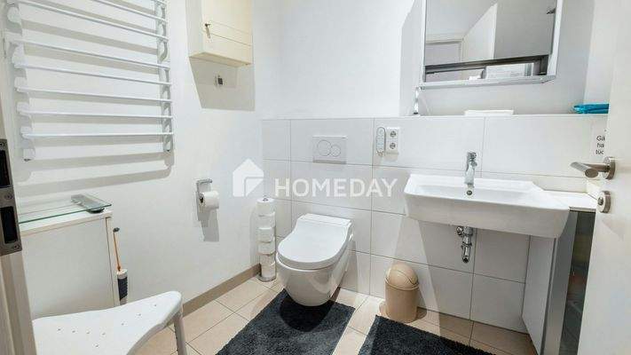 Badezimmer Ansicht WC