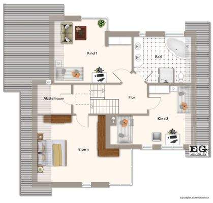 Grundriss Obergeschoss