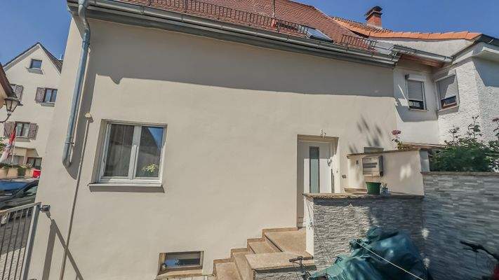 Eingangsbereich außen