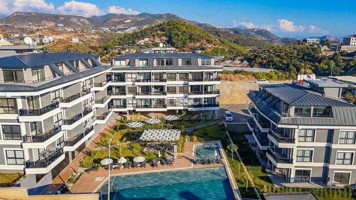 Apartments 350 M from the Sea in Alanya Konaklı