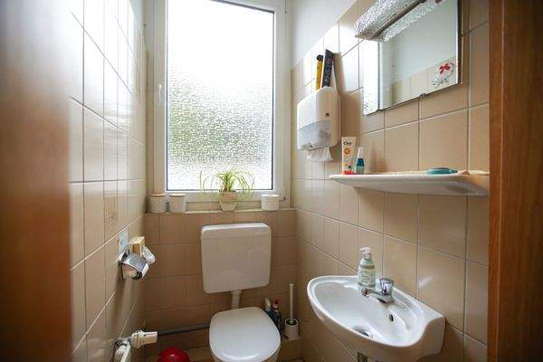 WC im Ladengeschäft