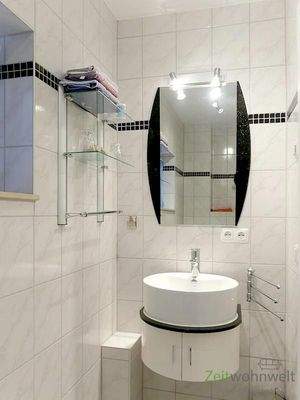 Blick zum Waschtisch