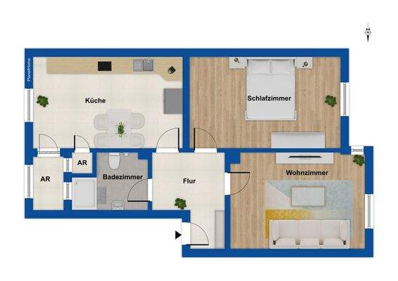 Grundriss 2. Obergeschoss