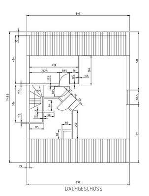 Grundriss Dachgeschoss