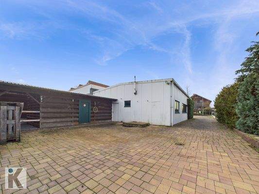 Lageransicht von hinten