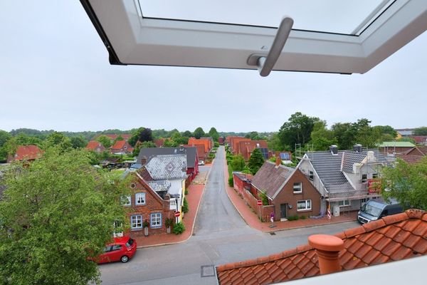 Blick aus dem Dachgeschoss