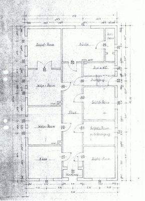 Grundriss Hauptgebäude