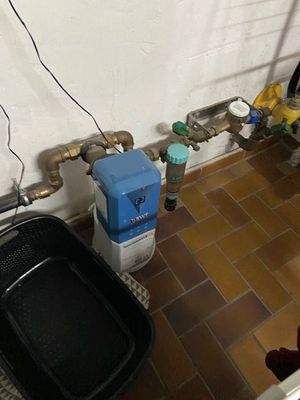 Weichwasseranlage im Keller