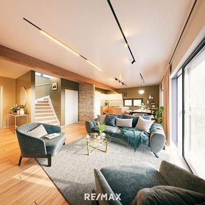 Mieming - Visualisierung - Wohnzimmer