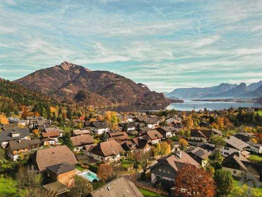 Blick auf den Schafberg