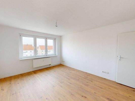 Ansicht I: Wohn- und Esszimmer