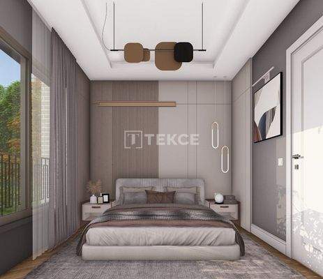 Apartments in a New Building with Elevator in Kuşadası Center