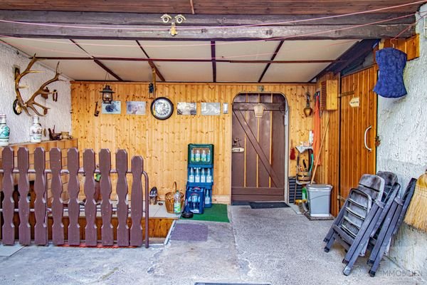 Sitzecke im Hof