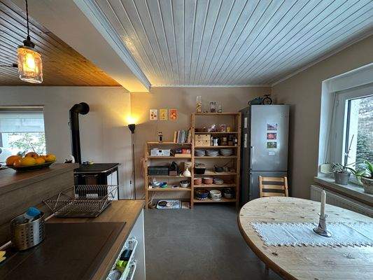 Küche mit Einbauküche EG