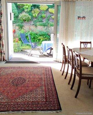 Erdgeschoss Blick Richtung Wohn-Esszimmer u. Terra