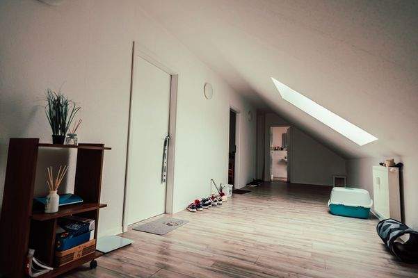 Flurbereich der Dachgeschosswohnung (WG)